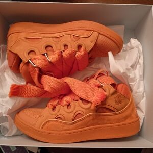 Lanvin curb sneakers